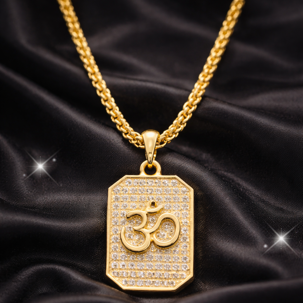 OM DIVINE PENDANT NECKLACE  🕉️