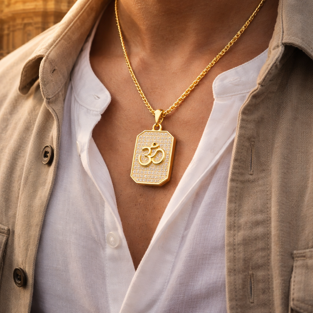 OM DIVINE PENDANT NECKLACE  🕉️