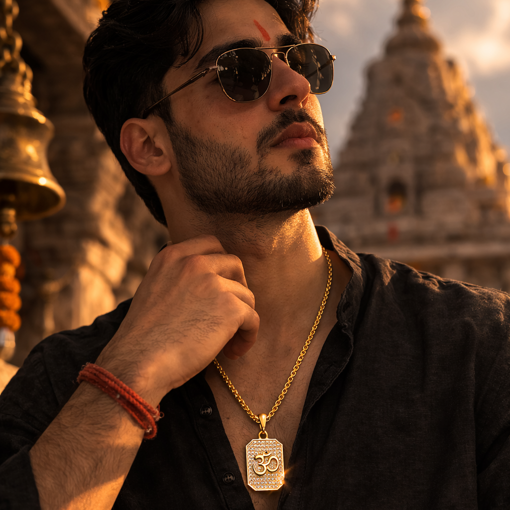 OM DIVINE PENDANT NECKLACE  🕉️