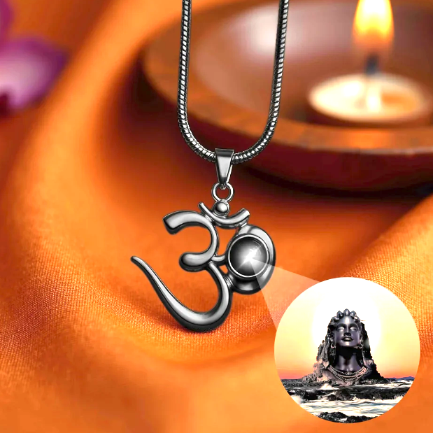 OM Pendant with Adiyogi